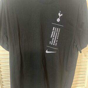 Nike Black Tottenham Hotspur Logo Tee